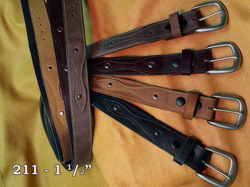 Marc Wolf Leather 211 Ranger Belt 1.5IN