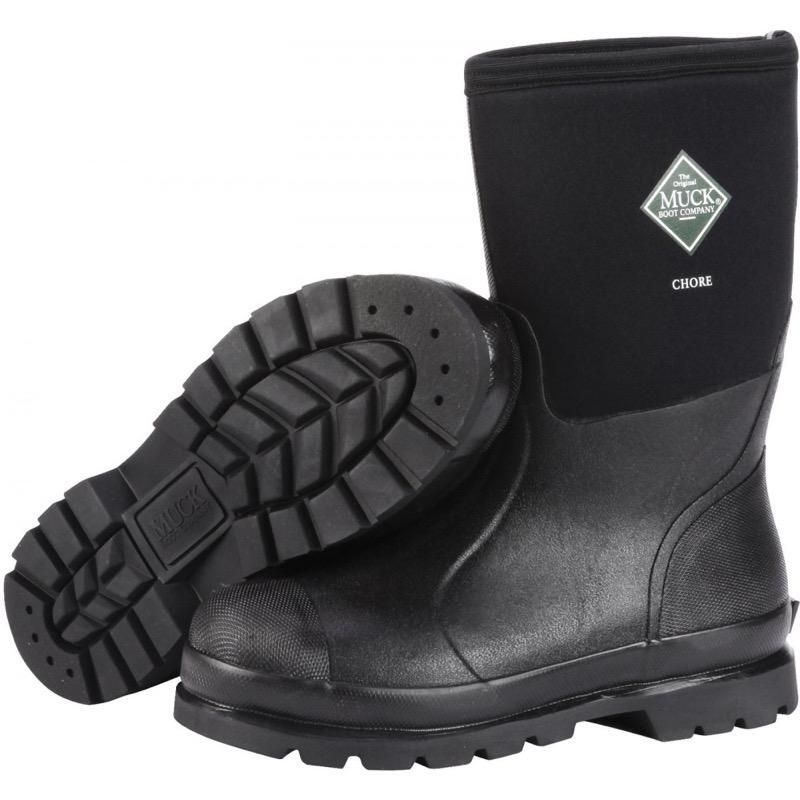 Muck Boot CHM000A Chore Boot Mid - Black