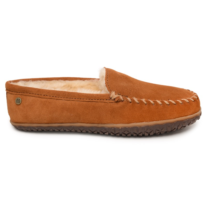 Minnetonka 3702 Men's Sheepskin Tobie