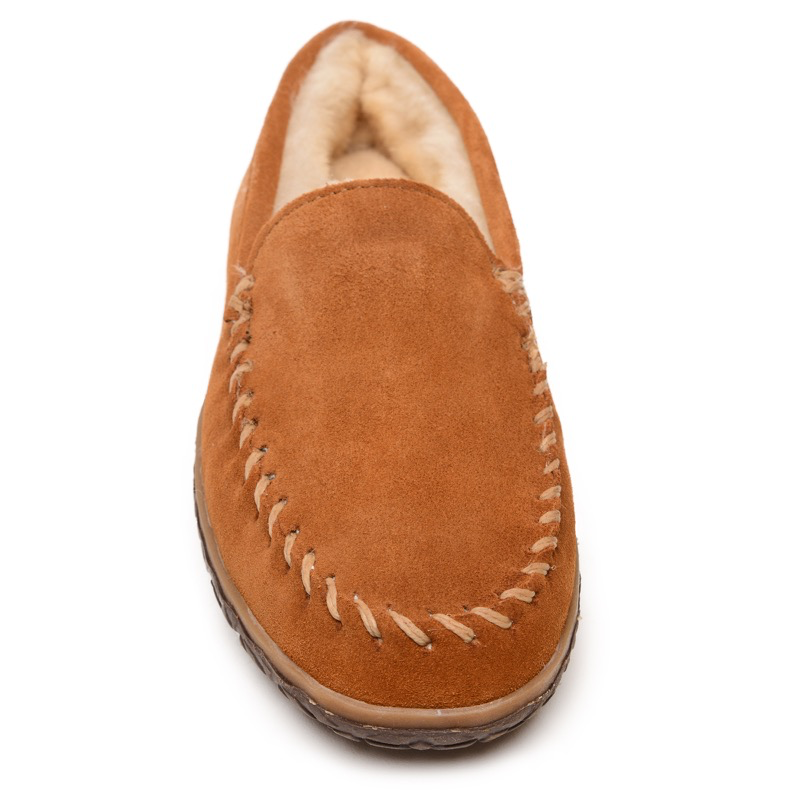 Minnetonka 3702 Men's Sheepskin Tobie