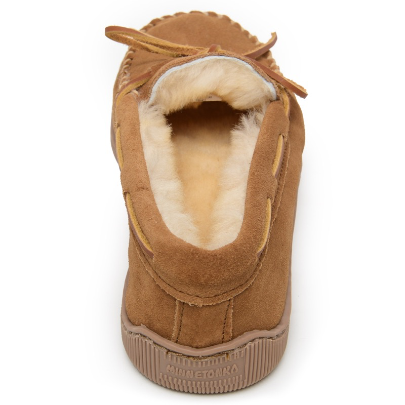Minnetonka 3741 Ms Sheepskin Hardsole
