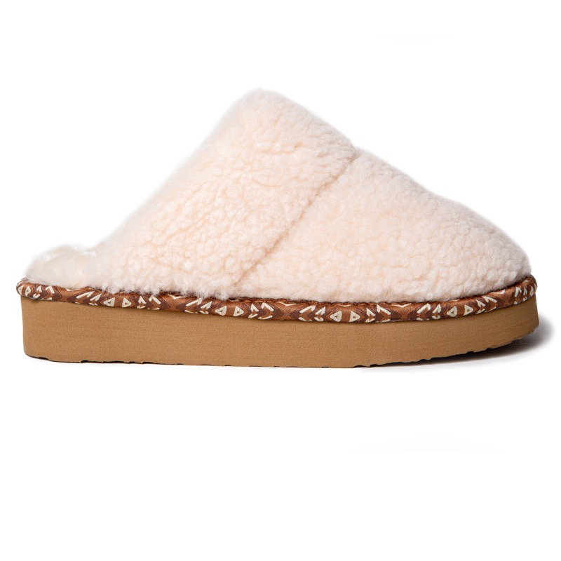 Minnetonka 44842 Women's Cherise Cream Berber