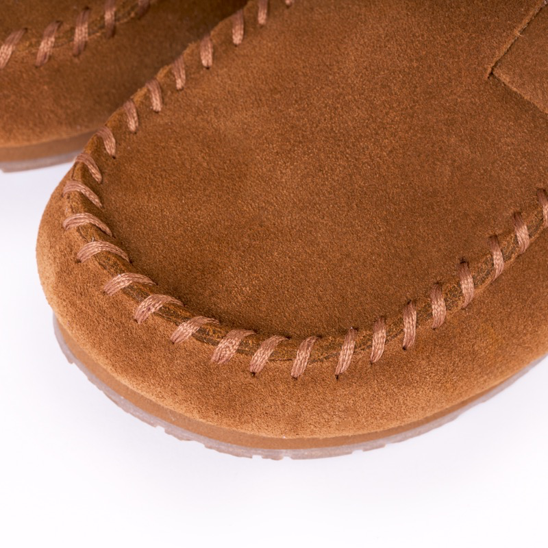Minnetonka 6000901 Brown Buckle Clog