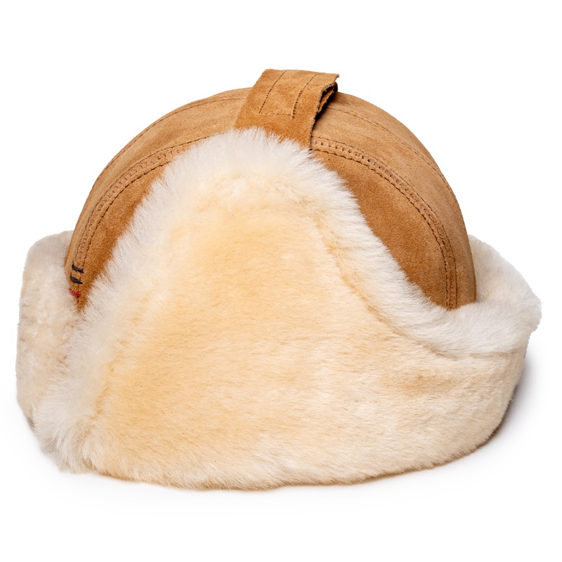 Minnetonka 9251 Sheepskin Bomber hat Golden Tan