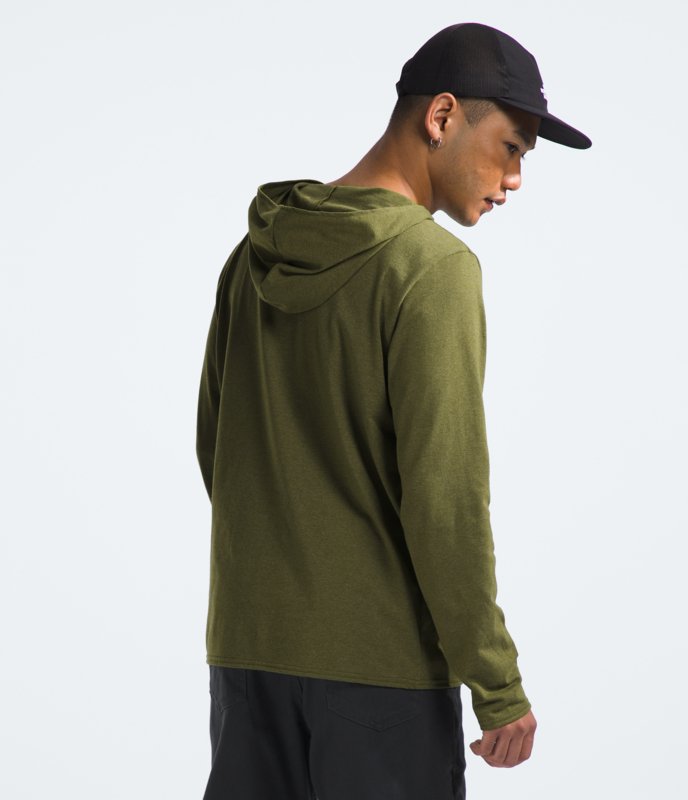 The North Face NF0A86W3 Ms L/S Heritage Patch Hoodie Tee