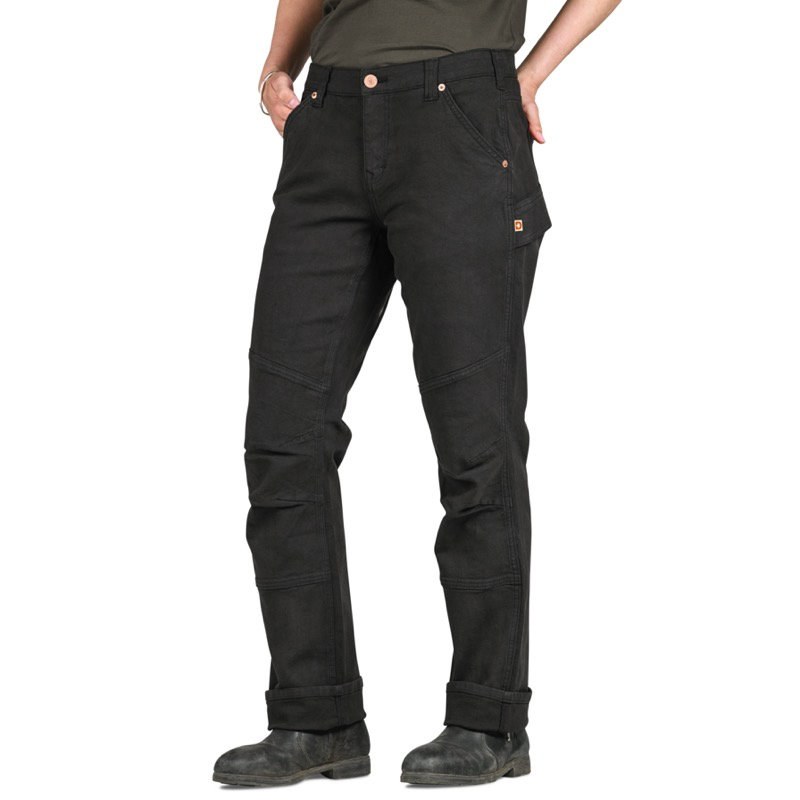 Dovetail DWS24P2C/001 GO TO Pants - Carbon Black
