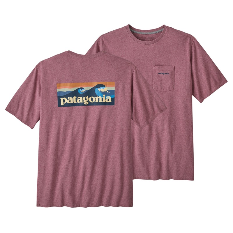 Patagonia 37655 Ms Boardshort Logo Pocket Responsibili-Tee