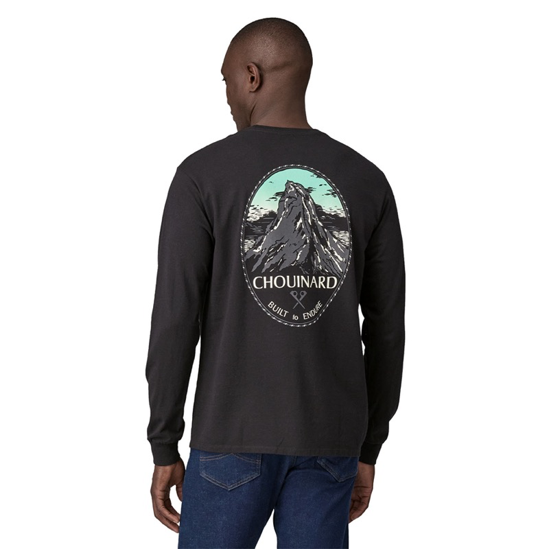 Patagonia 37779 Ms LS Chouinard Crest Responsibili-Tee