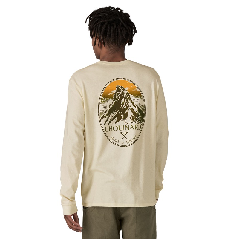 Patagonia 37779 Ms LS Chouinard Crest Responsibili-Tee