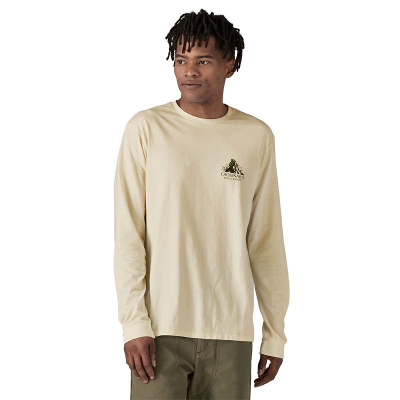 Patagonia 37779 Ms LS Chouinard Crest Responsibili-Tee