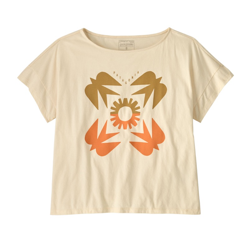 Patagonia 37808 W's Sunfirst Relaxed Drop Sleeve Organic T-Shirt