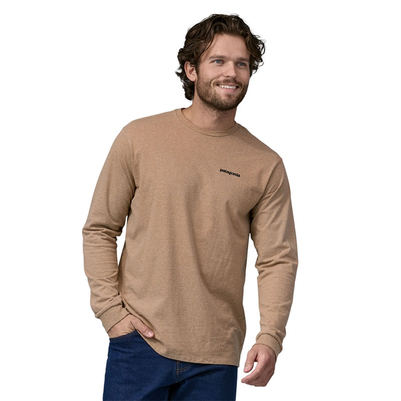 Patagonia 38518 Ms LS P-6 Logo Responsibili-Tee