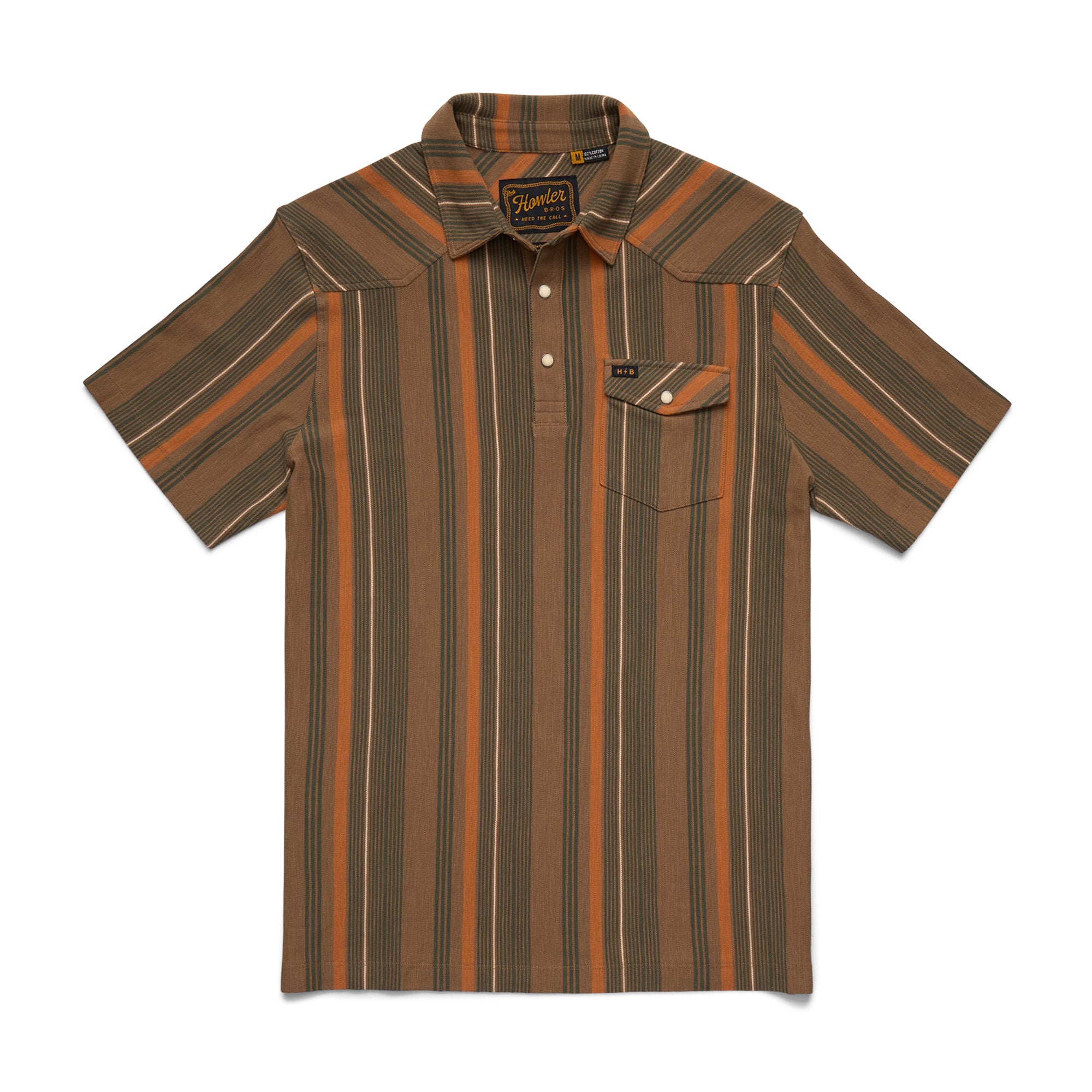 Ranchero Polo - Old Bill Stripe : Otter