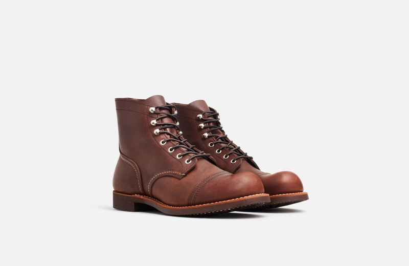Red Wing 8111/3 IRON RANGER Amber Harness Leather - Vibram Sole