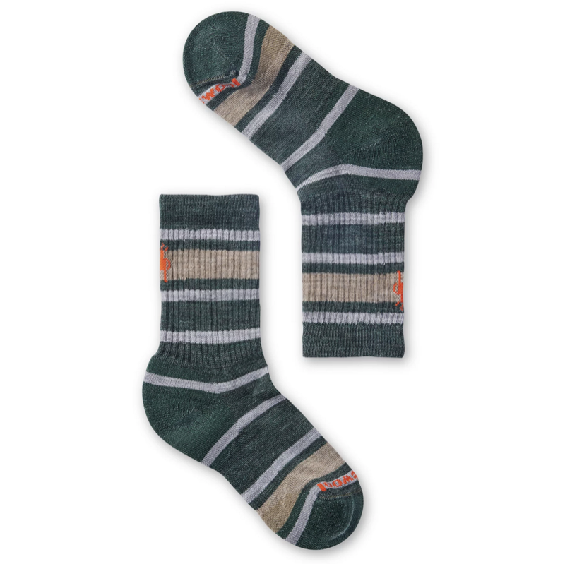 Smartwool SW001693 Kid's Hike Light Cushion Stripe Crew
