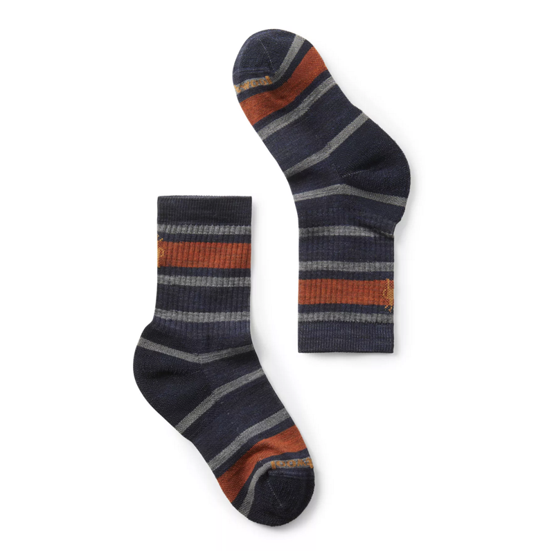 Smartwool SW001693 Kid's Hike Light Cushion Stripe Crew