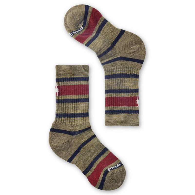 Smartwool SW001693 Kid's Hike Light Cushion Stripe Crew