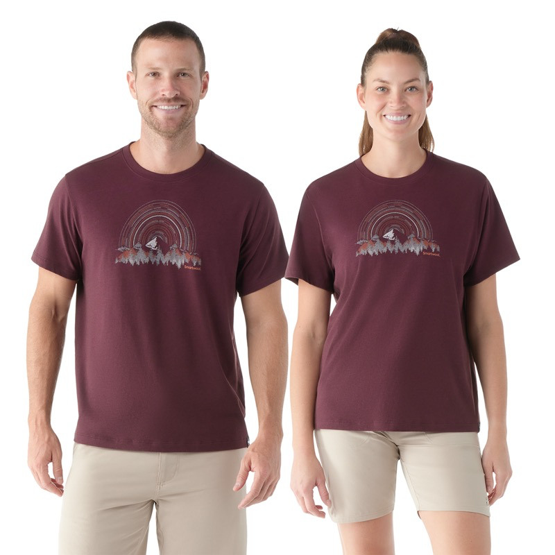 Smartwool SW002455 Ms Summer Mountain Graphic S/S Tee