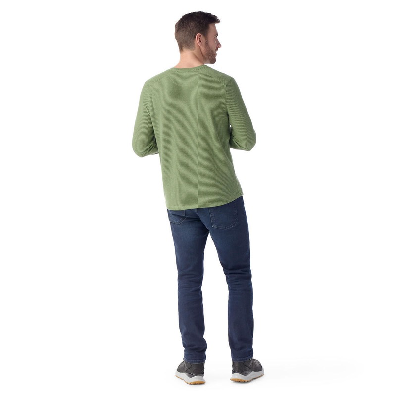 Smartwool SW002594 Ms Waffle LS Henley