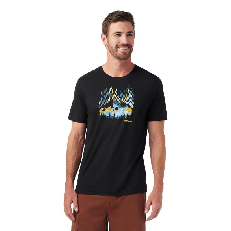 Smartwool SW002753 Ms Vital Peaks Active Graphic SS