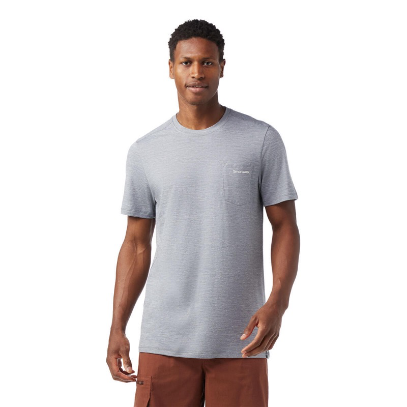 Smartwool SW002761Ms Stag Stare Merino/Hemp SS Graphic Tee
