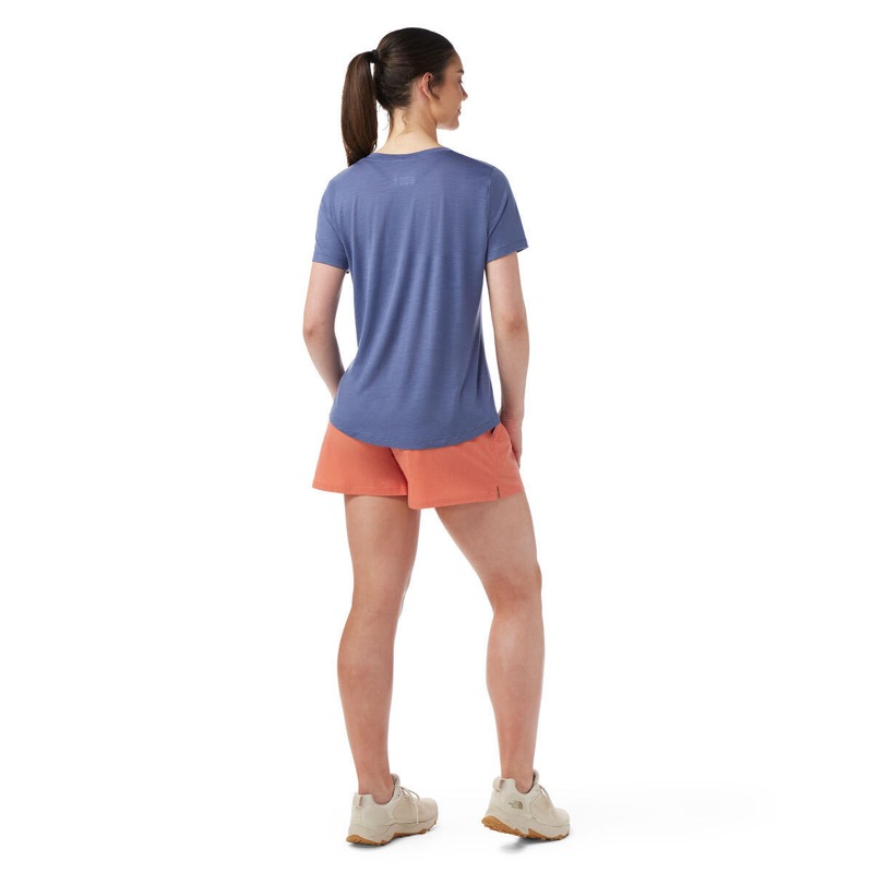 Smartwool SW016539 Ws Active Ultralite V-Neck Short Sleeve