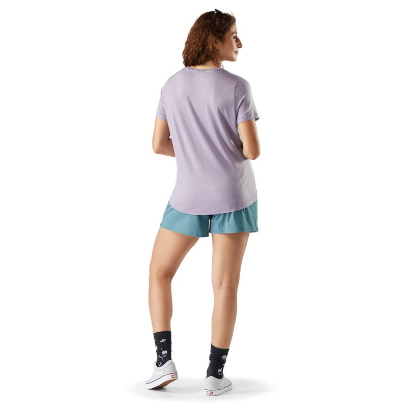 Smartwool SW016539 Ws Active Ultralite V-Neck Short Sleeve