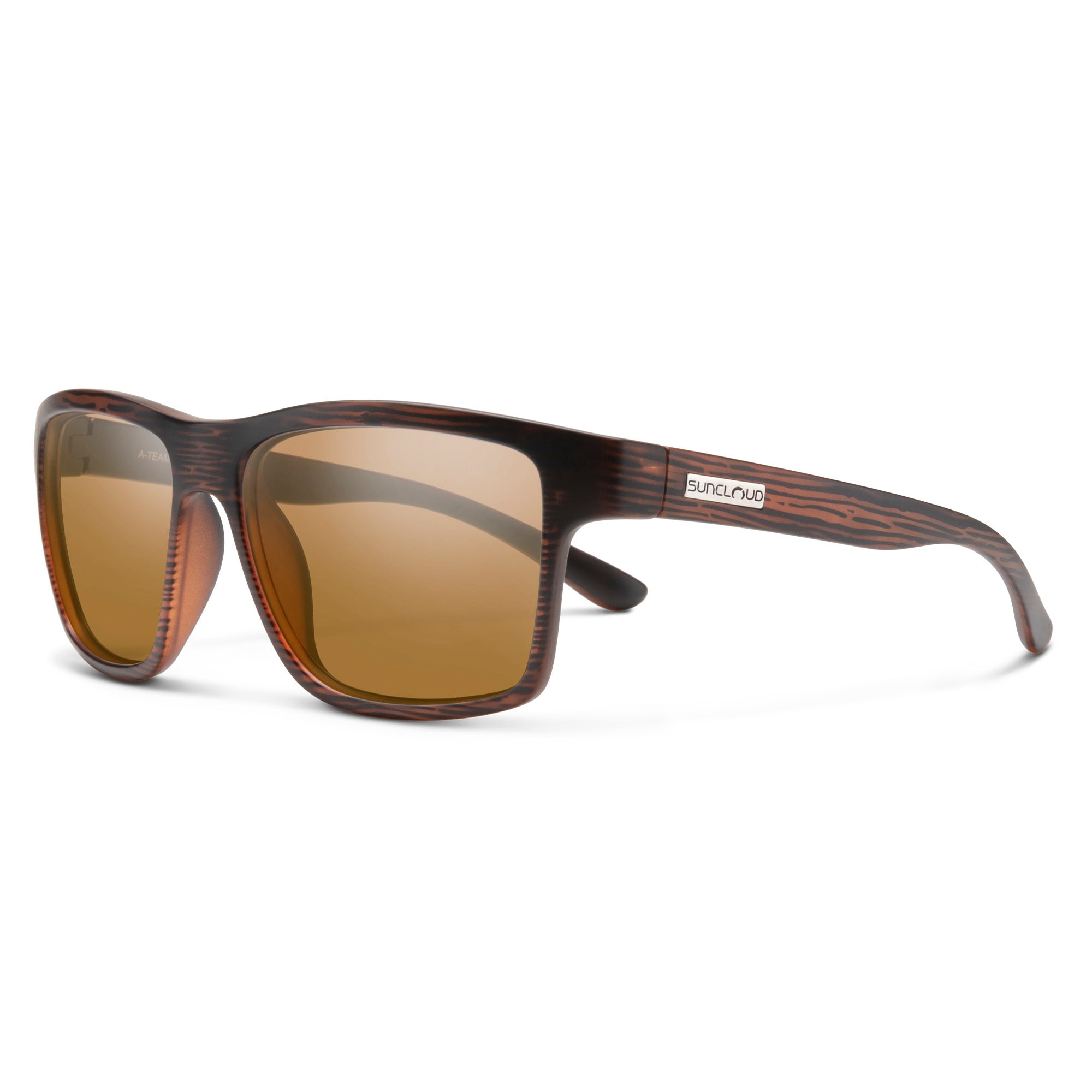 Suncloud A-Team 205298 - Matte Burnished Brown / Polarized Brown