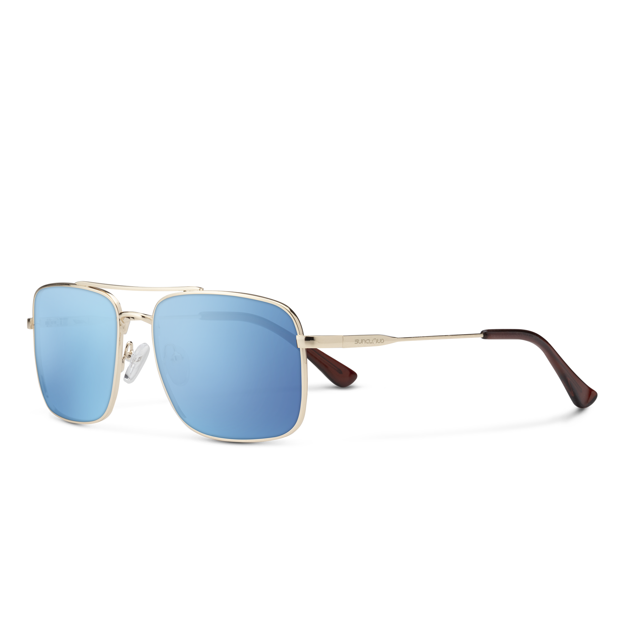 Suncloud Payback 208111 - Gold / Polarized Aqua Mirror