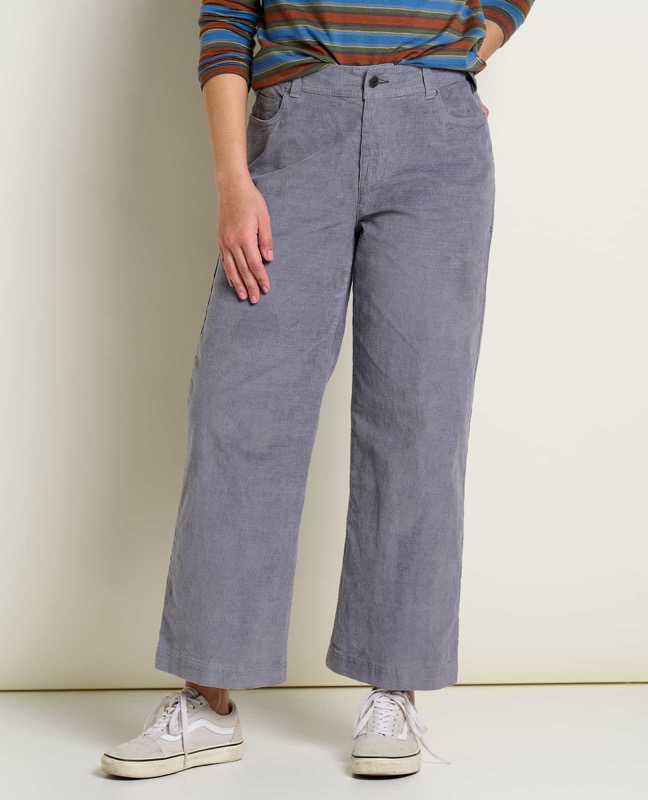 Toad & Co T1441102 W's Karuna Cord Wide Leg Pant