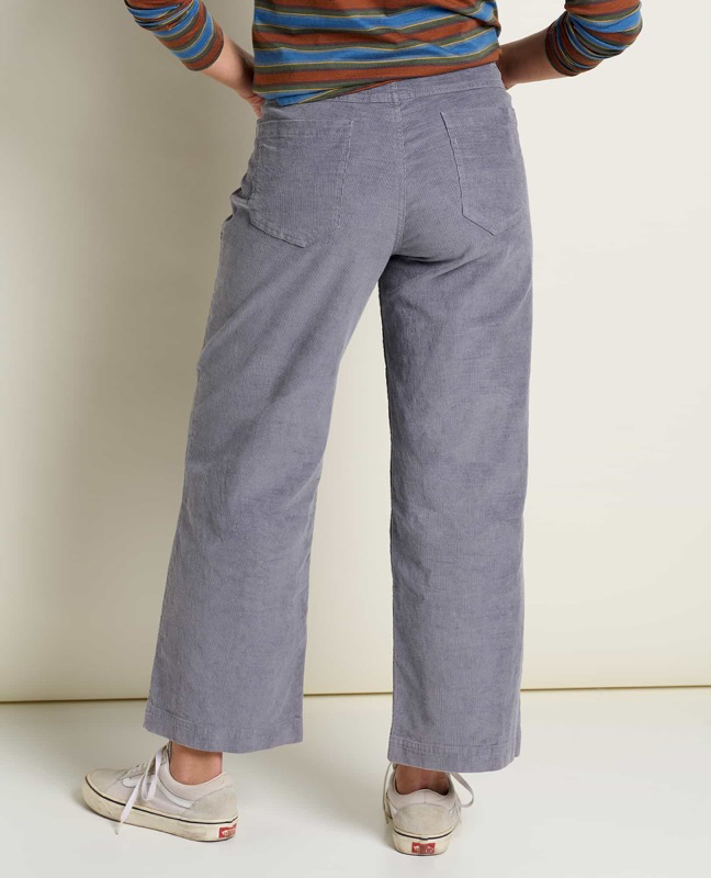 Toad & Co T1441102 W's Karuna Cord Wide Leg Pant