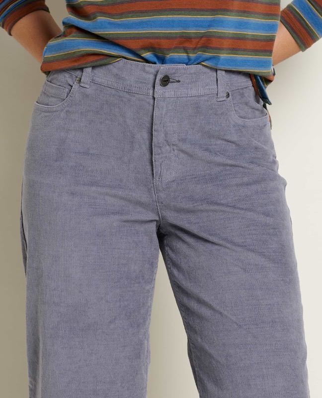Toad & Co T1441102 W's Karuna Cord Wide Leg Pant