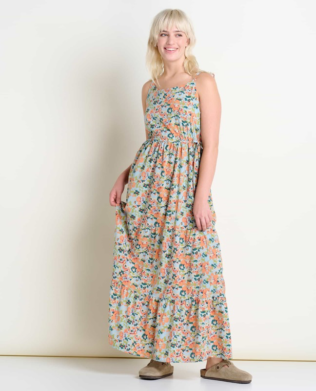 Toad & Co T1782412 Sunkissed Tiered Sleeveless Dress