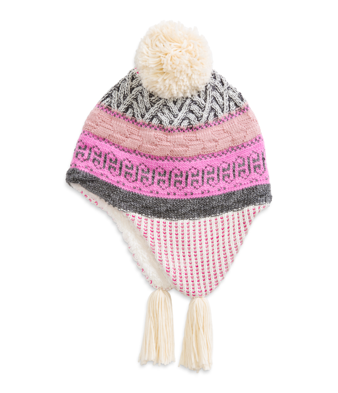 TNF-NF0A7WFN FAIRISLE EARFLAP BEANIE