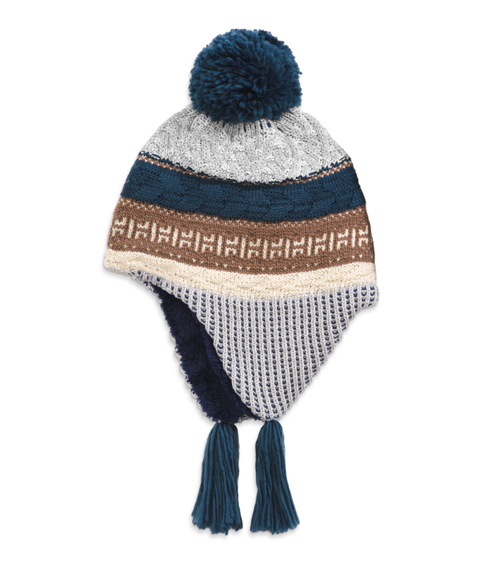 TNF-NF0A7WFN FAIRISLE EARFLAP BEANIE