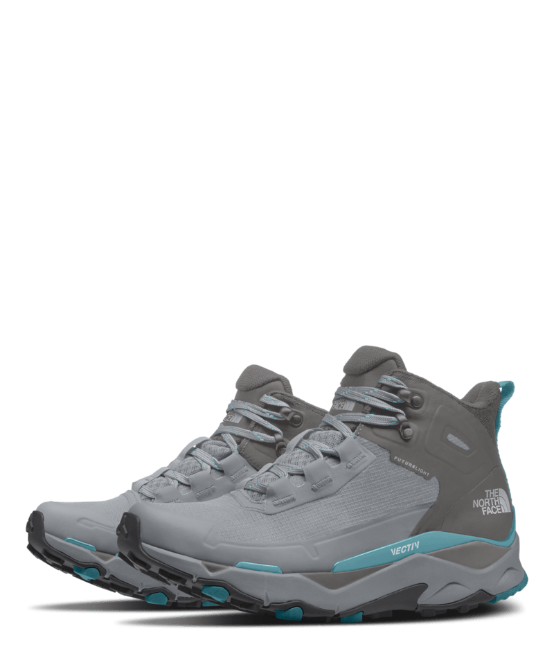 TNF-4T2V0W9 WMNS VECTIV EXPLORIS MID F-LITE MC BLUE