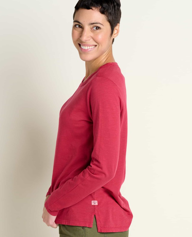 TOAD & CO T1241904 Womens' Primo Long Sleeve Crew