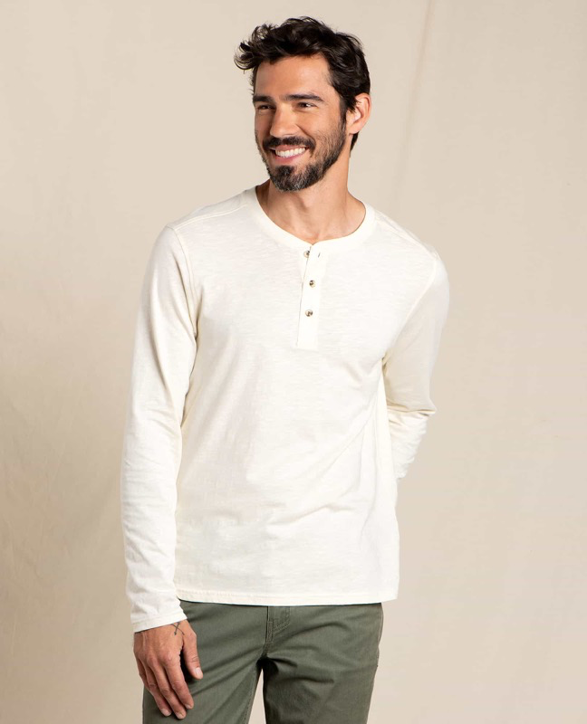 TOAD & CO Mens' Primo Long Sleeve Henley