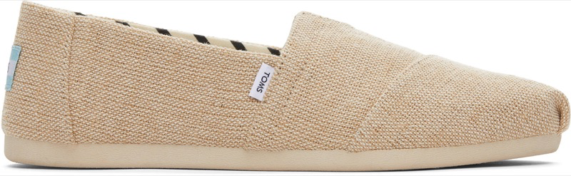 TOMS 10018279 Alpargata Classic Natural UD Heritage Canvas