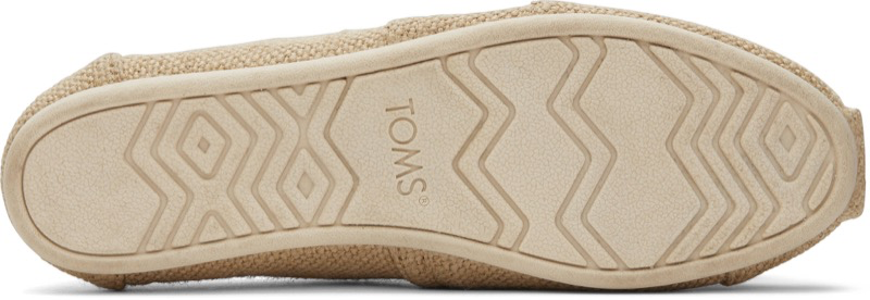 TOMS 10018279 Alpargata Classic Natural UD Heritage Canvas
