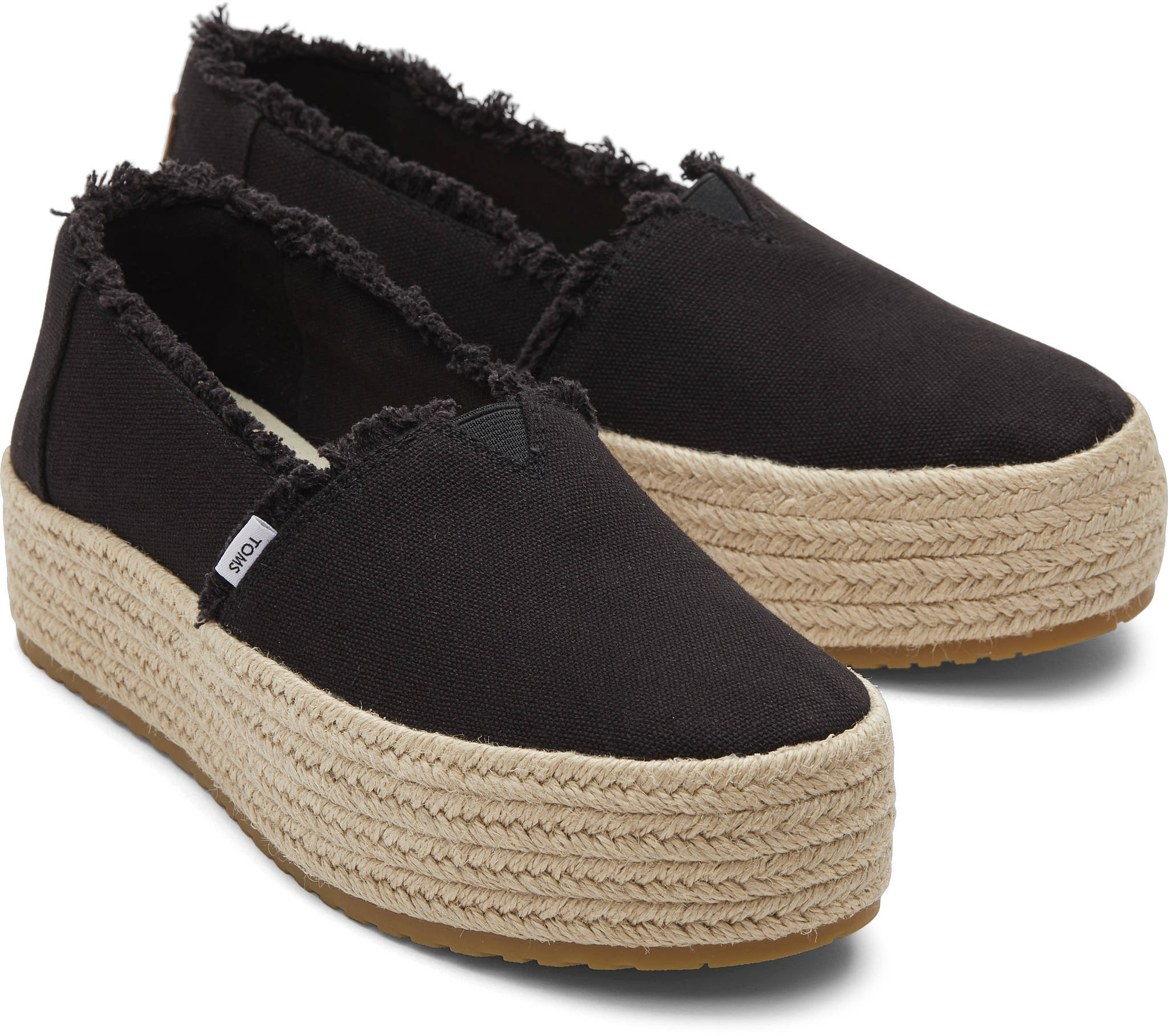 TOMS 10019795 Valencia Black Canvas