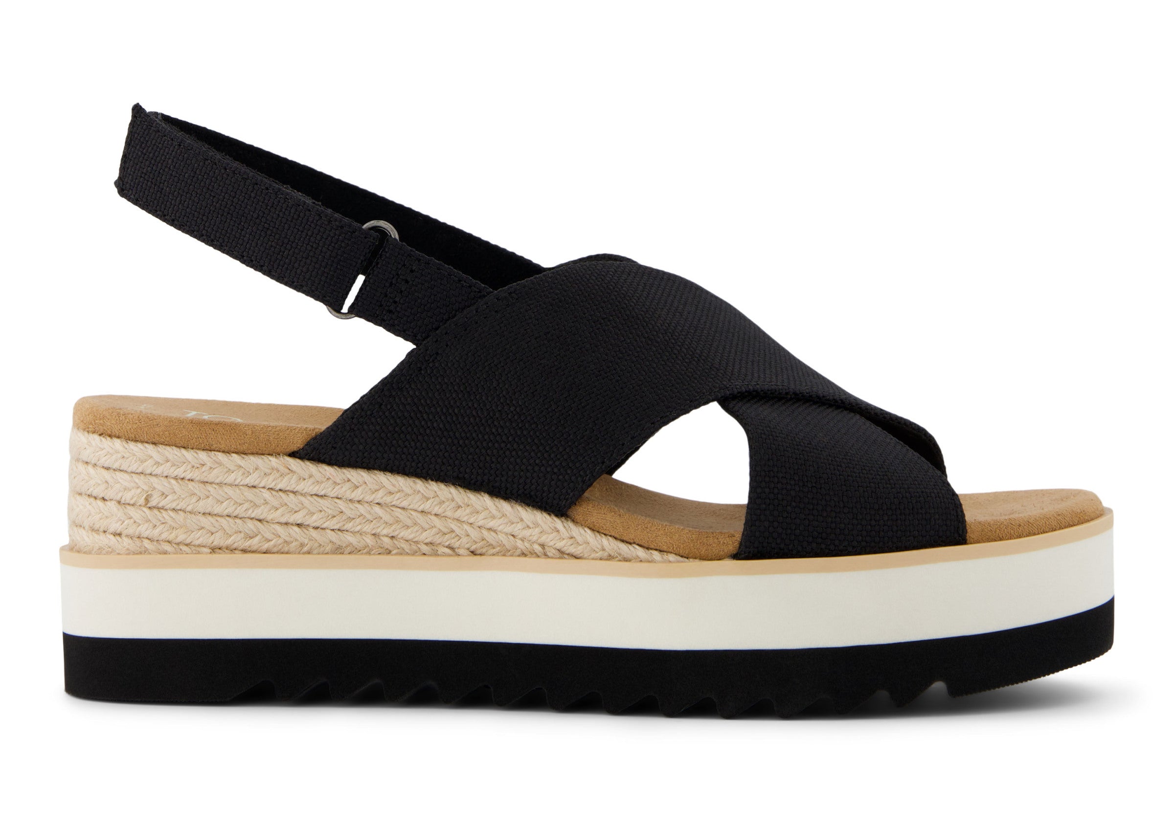 TOMS 10021151 Diana Crossover Black Heavy Canvas