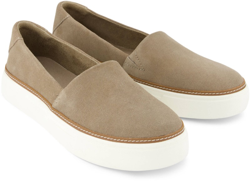 TOMS 10021412 Kameron Slip On Dune Suede