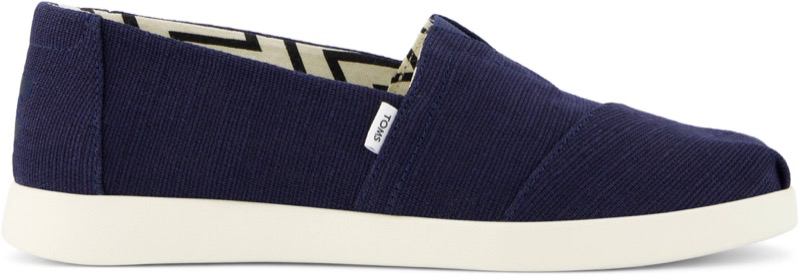 TOMS 10021571 Alparagata Plus Navy Heritage Canvas