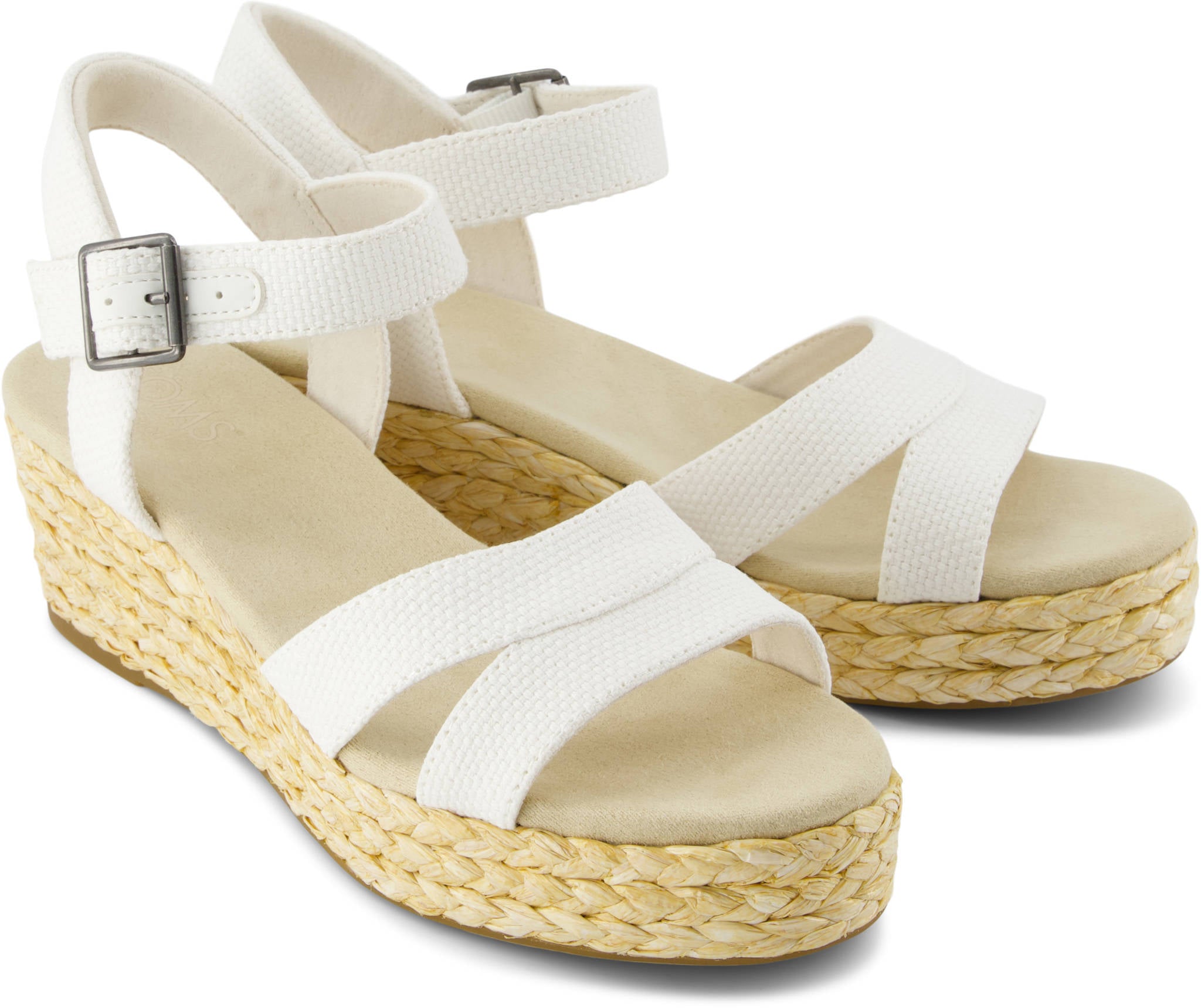 TOMS 10021944 Audrey White Beachside Woven