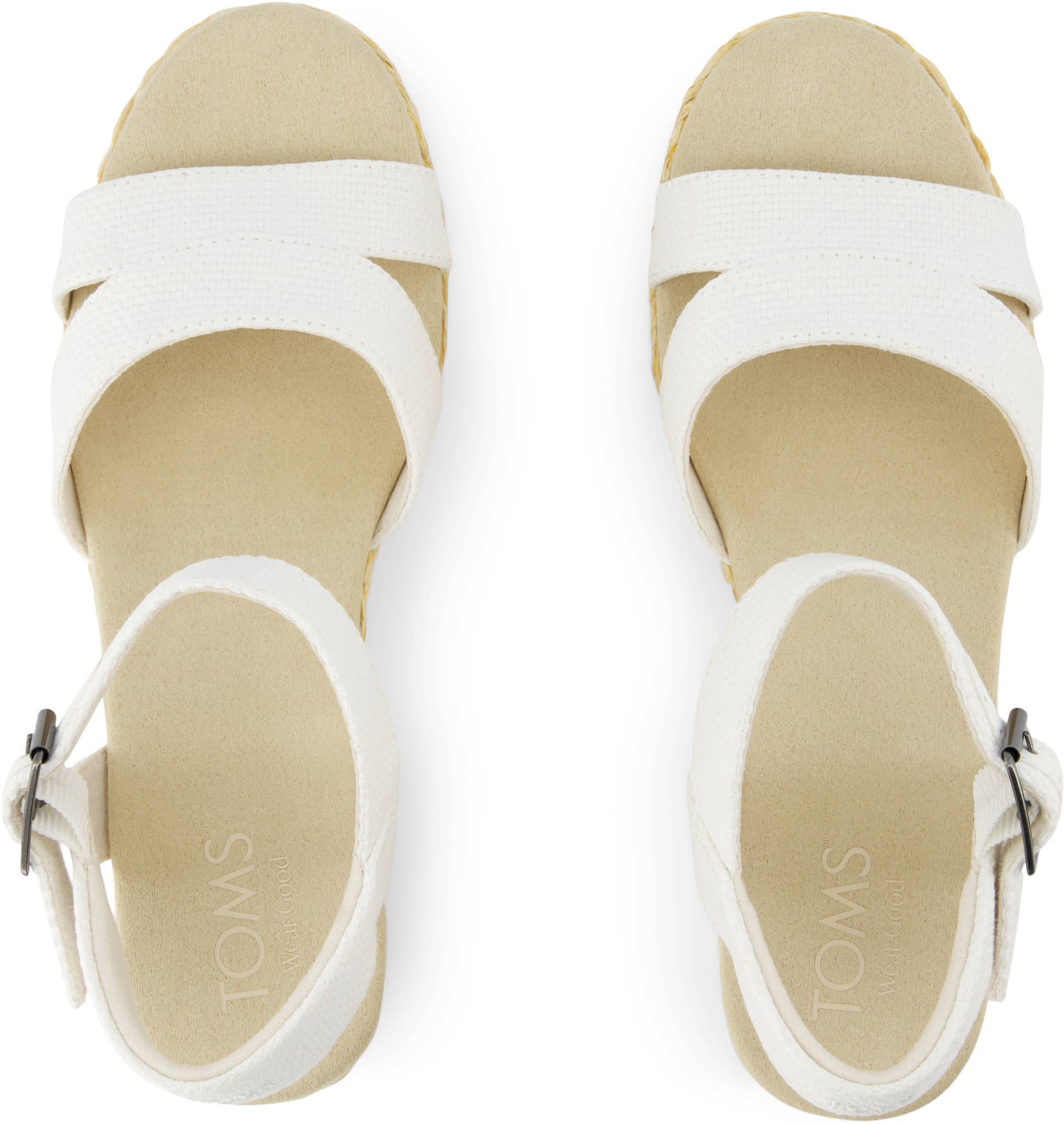 TOMS 10021944 Audrey White Beachside Woven