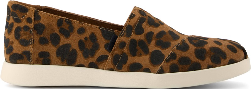 TOMS 10022618 Alparagata Plus Brown Leopard