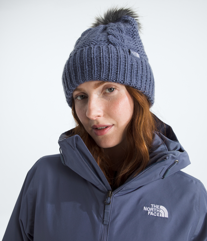 The North Face NF0A8880 Women's Oh Mega Fur Pom Beanie
