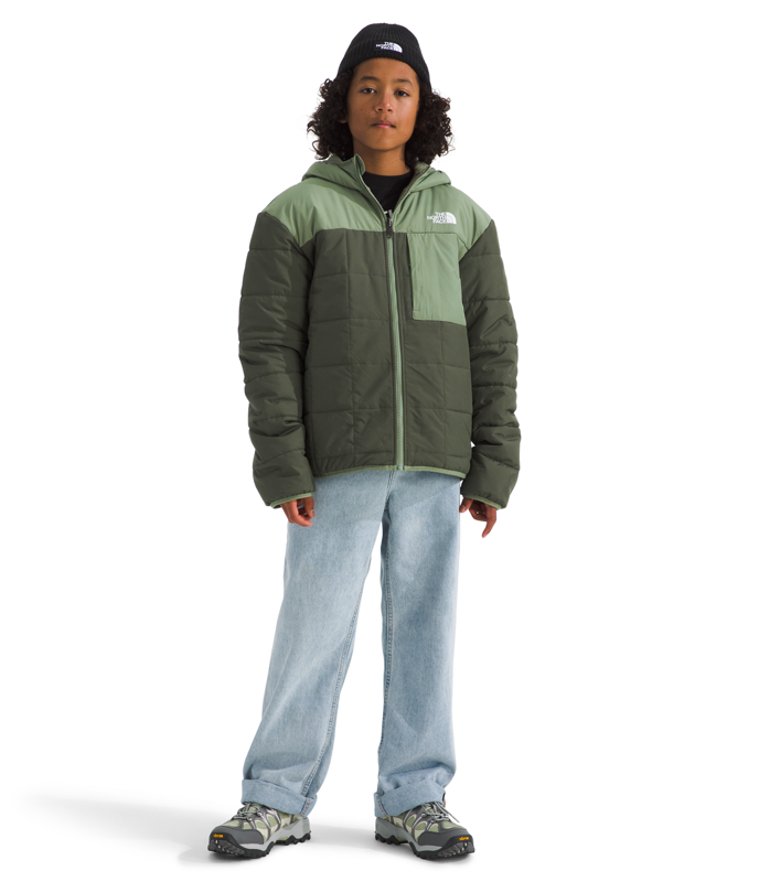 The North Face NF0A88TP Boy's Reversible Shasta FZ Hooded Jacket