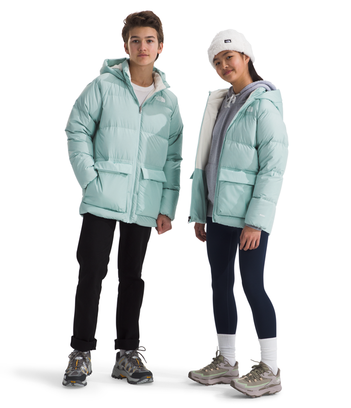 The North Face NF0A88UW Teen North Down Fleece Lined Short Parka